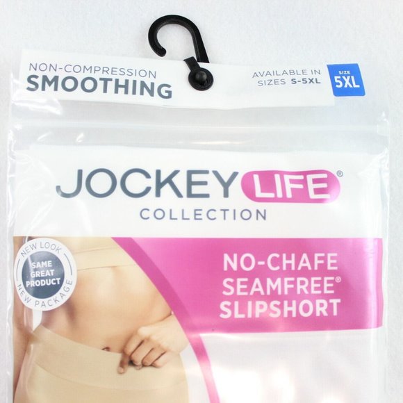 Jockey Life No-Chafe Seamfree Slipshort White - Picture 4 of 8